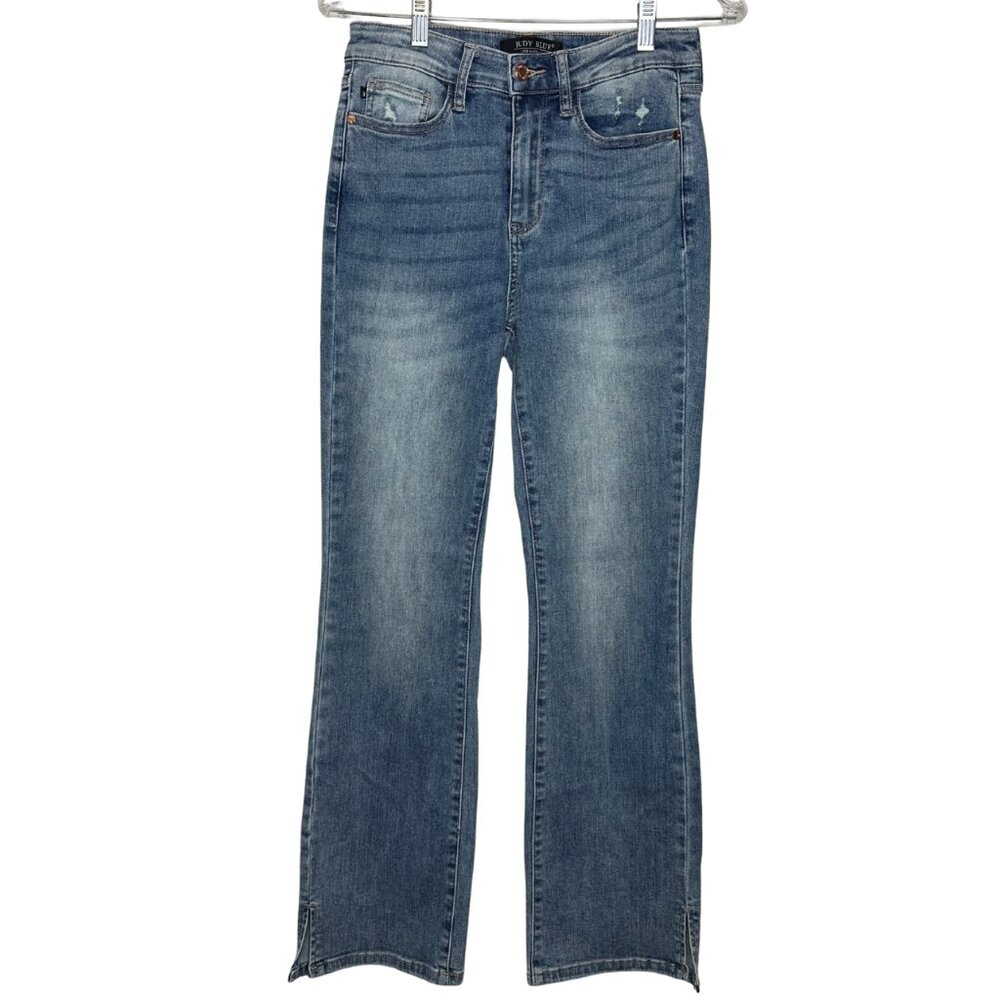 Judy Blue Women's Straight Leg Jeans - Blue